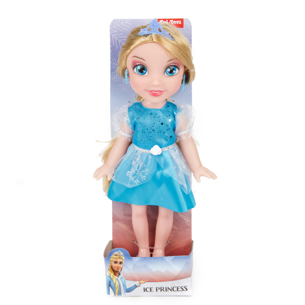 Ice Princess Pop Blauw, 30cm