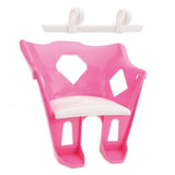 Joli siège de vélo pour poupée bébé rose