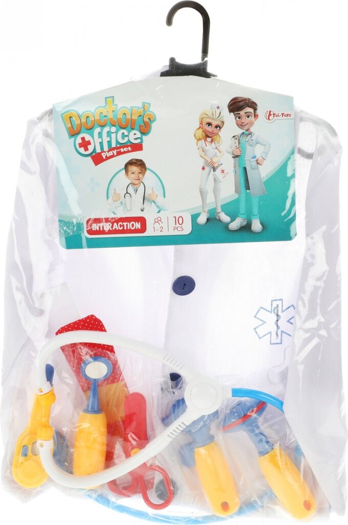 TOI-TOYS REDS SET DOCENT Junior poliester White 10-częściowy