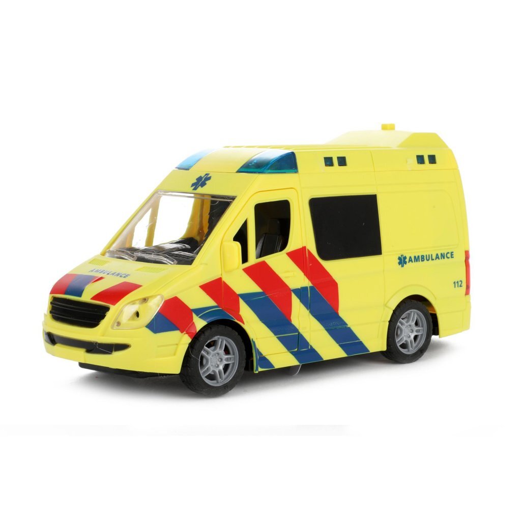 Toi-toys trucks ambulance + licht en geluid