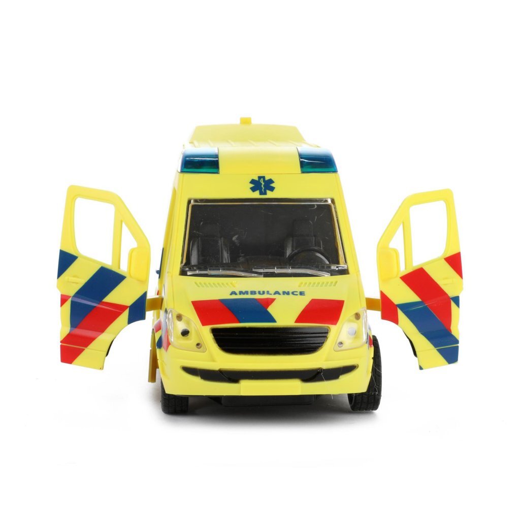 Toi-toys trucks ambulance + licht en geluid