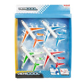 Toi-toys vehicool tirer des avions, 4 pcs.