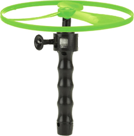 Toi-toys disques volants air 12 cm vert rouge 3 pièces