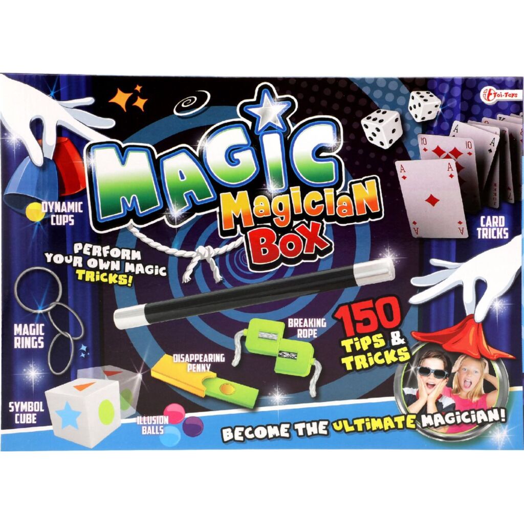 Toi-Toys Magical magic box with 150 tricks