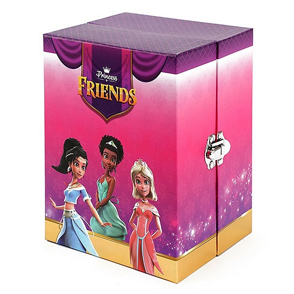 Boîte à bijoux musicale Princess Friends