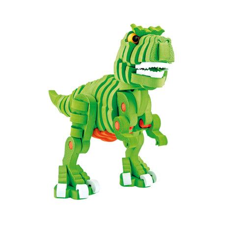 Toi-toys puzzle artisanal dinosaure 25,8 cm vert 104 pièces