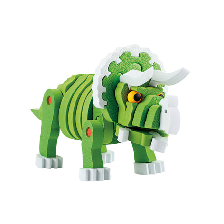 Toi-toys puzzle artisanal tricera junior 25,8 cm vert 59 pièces