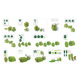 Toi-toys puzzle artisanal tricera junior 25,8 cm vert 59 pièces