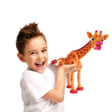 Toi-toys puzzle 3D girafe junior 31,5 cm mousse orange 104 pièces