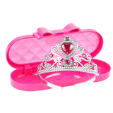 Diadème princesse amis princesse avec sac rose