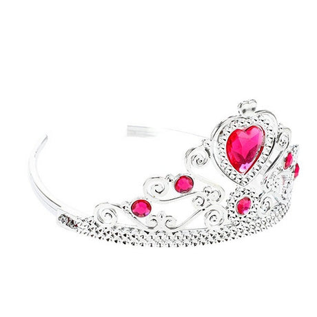 Diadème princesse amis princesse avec sac rose