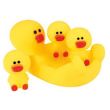 Toi-toys little grote badeend met 3 kleine badeendjes