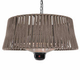 Chauffage de suspension du soleil Artix Corda 1800 W Halogon Brown