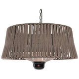 Solade solen hängande med Artix Corda 1800 W Halogenic Brown