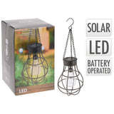 Progarden progarden solarlamp peertje z 10 diodami diodowymi metalem