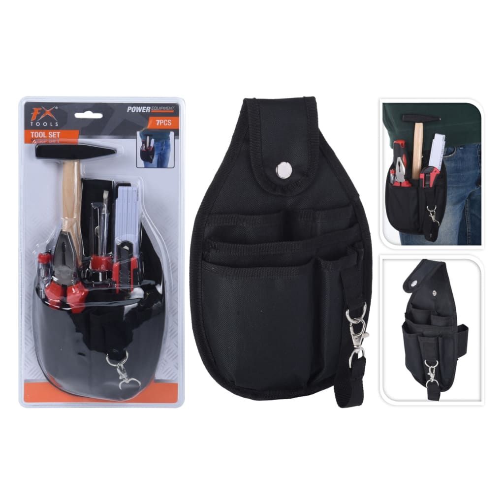 Ensemble de courroie d'outil FX-Tools 7 pièces rempli