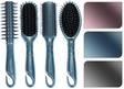 Eleganza haarborstel 24cm 3 assorti kleur