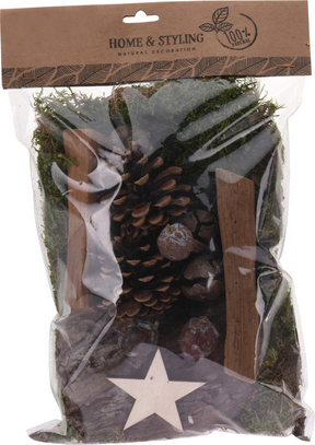 No brand Mélange de pot-pourri de Noël 150 grammes naturel | 4 pièces