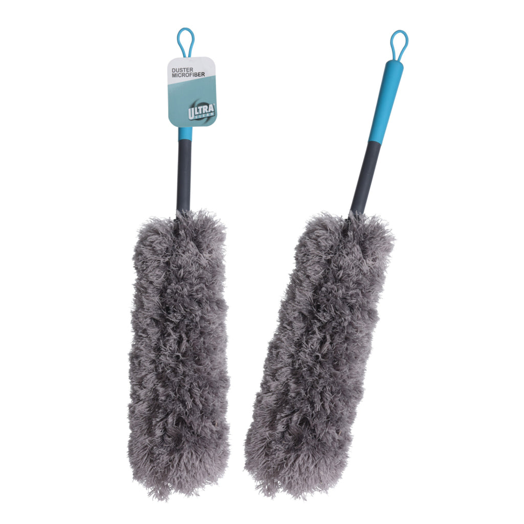 Plumeau microfibre ultra propre gris