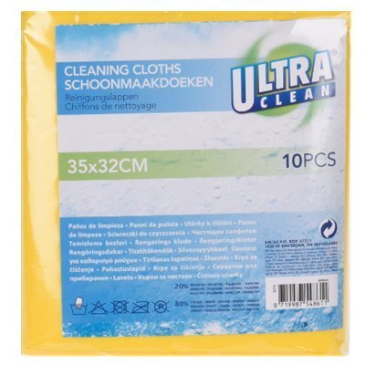 Lingettes ménagères en viscose ultra propres 10 pièces
