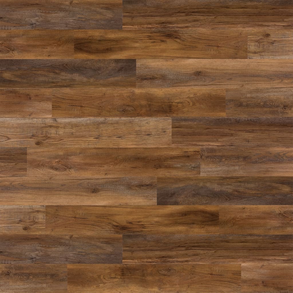 Walart Planks Wood-look Sandwood Oak Grinding Brown