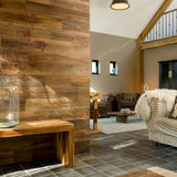 Walart Planks Wood-look Sandwood Oak Grinding Brown