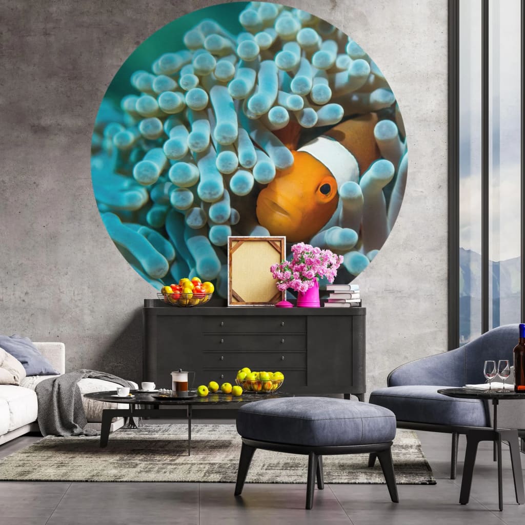 Wallart Wallart Wallow Circle Nemo The Anemonfish 142,5 cm