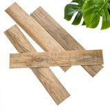 Walart Planks Wood-look recyclé chêne vintage brun