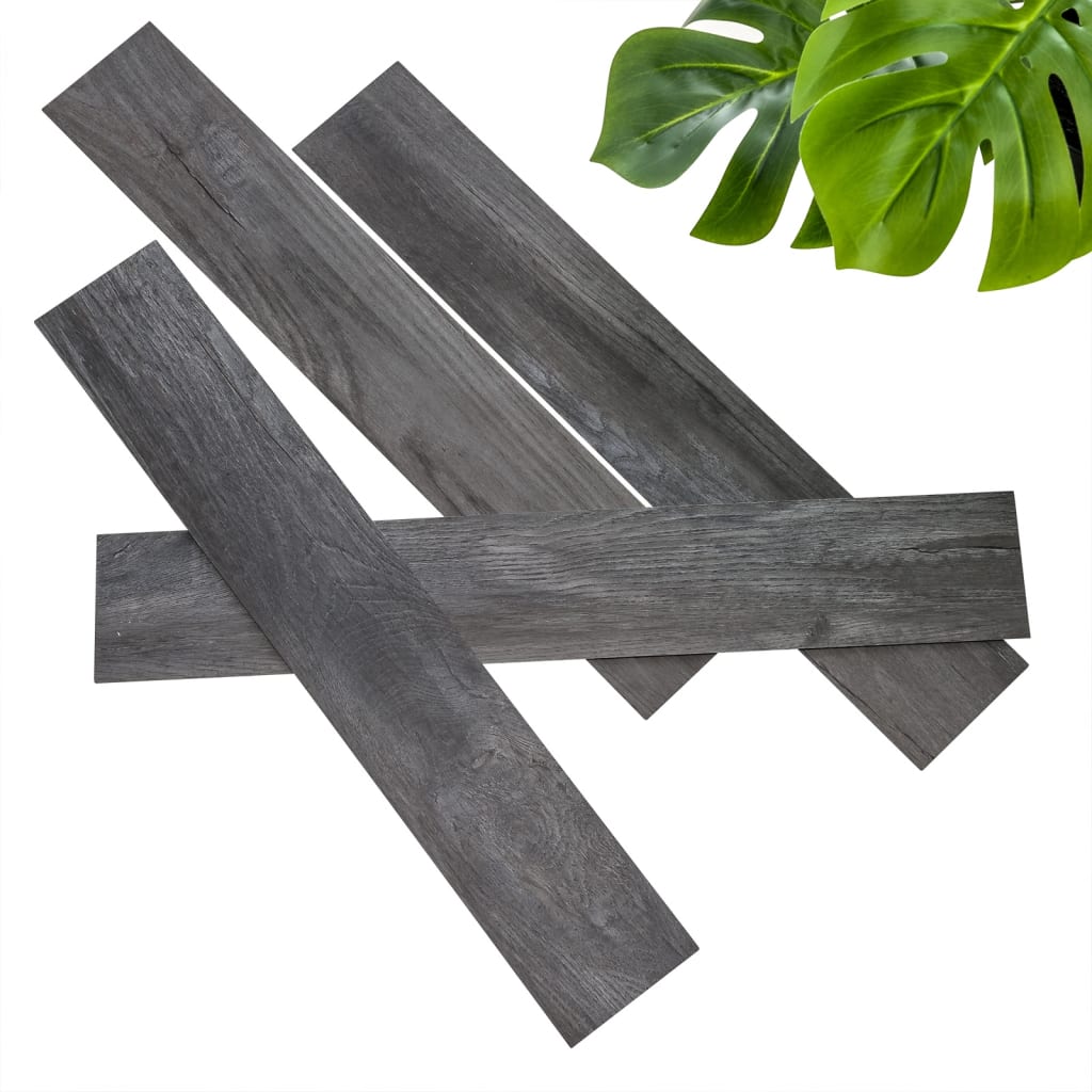 WALLART WALLART PLANKEN WOOD-Loard Panding Wood Oak Ash Grey