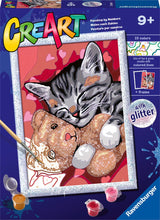 Ravensburger Creart Painting au numéro - Pacifique chaton