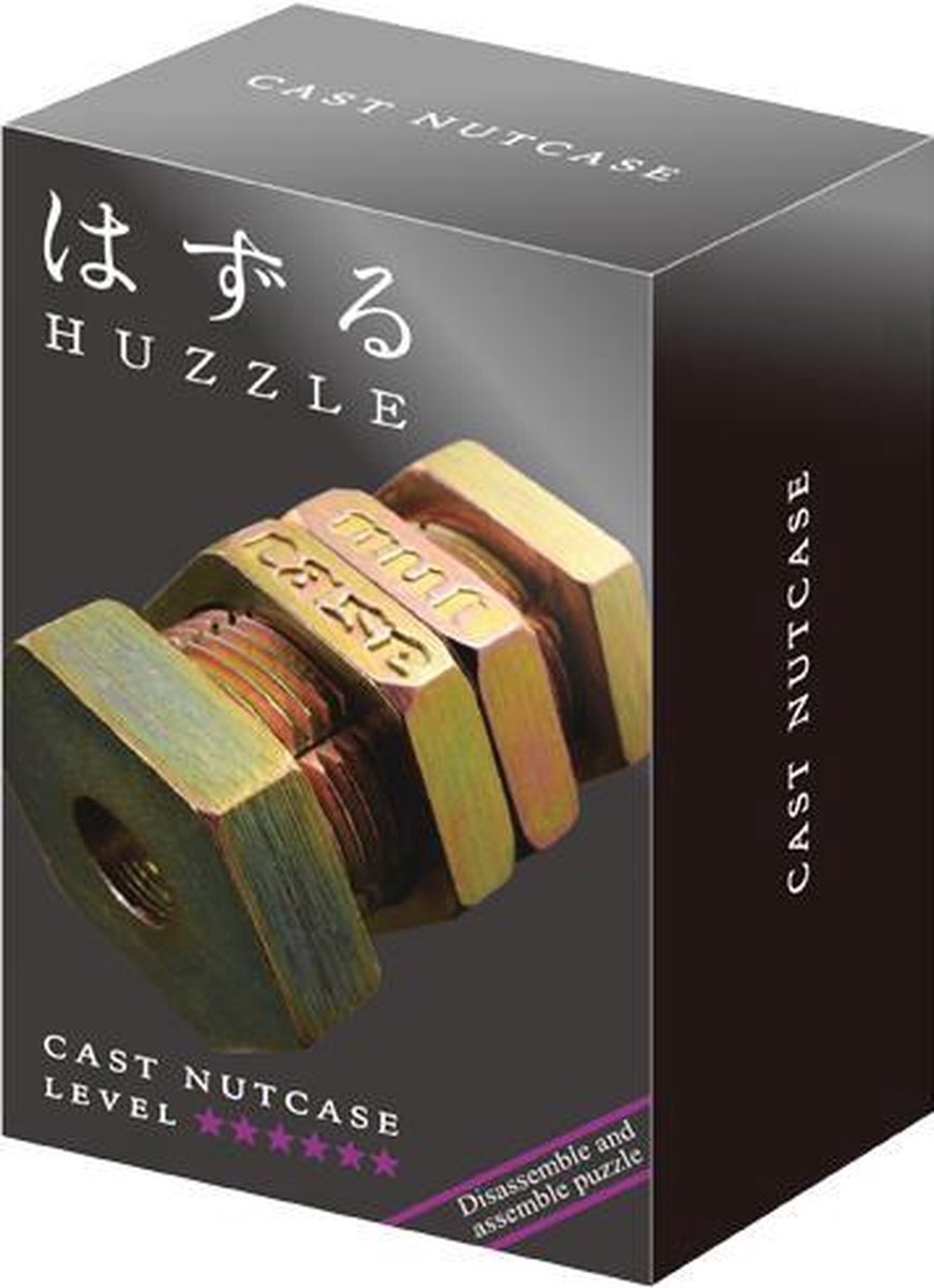 Eureka Huzzle Cast Brain Puzzle - Nutcase ******