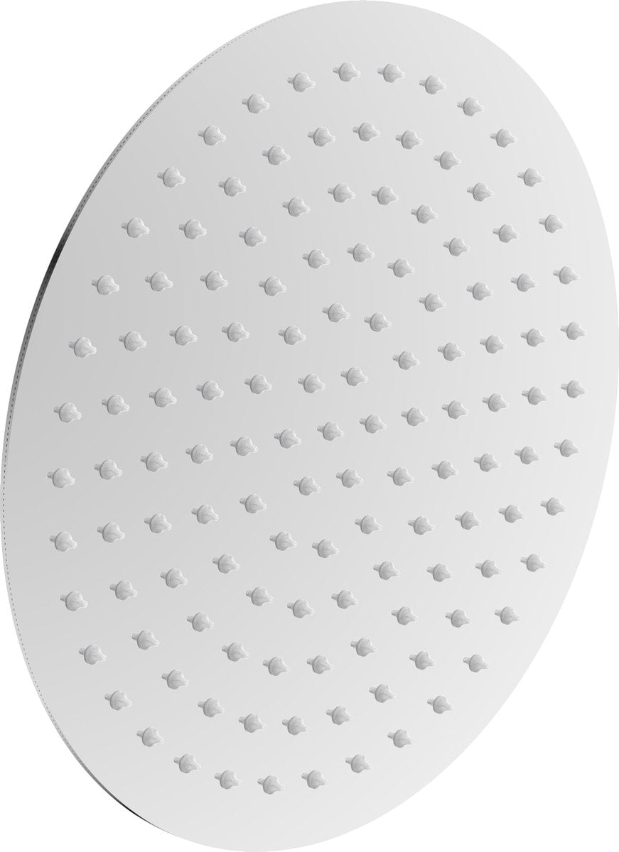 Douche de tête Schütte Java - pomme de douche ronde - super plate - ø 25,0 cm - 1 2 - raccordement - chrome