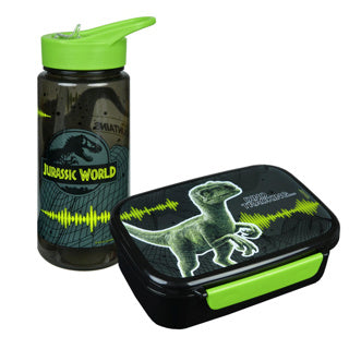 No Brand Jurrasic World Set boîte à lunch et gourde | 6 pièces