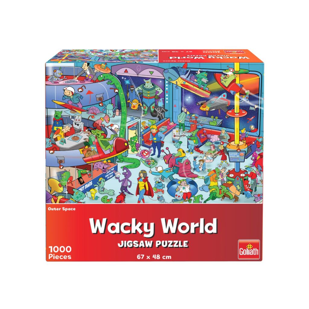 Goliath Wacky World Puzzle Outspace 1000 sztuk