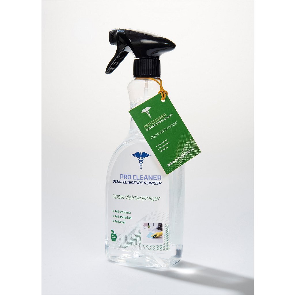 Pro cleaner cleaner desinfecterende oppervlaktereiniger 750 ml doos 10 stuks