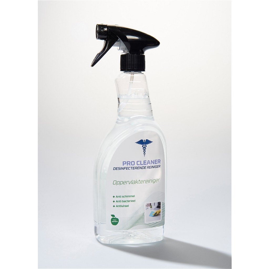 Pro cleaner cleaner desinfecterende oppervlaktereiniger 750 ml doos 10 stuks