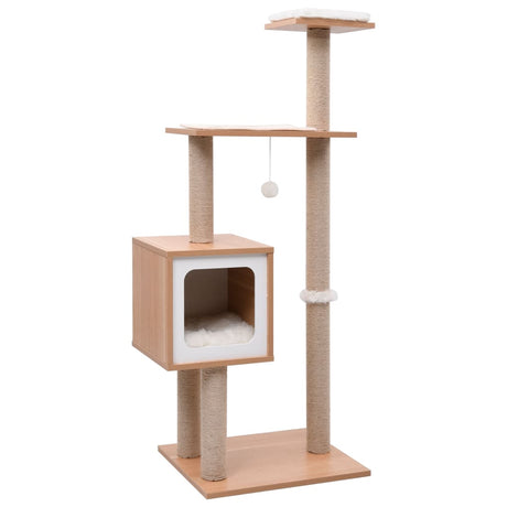 Vidaxl Cat Scratch Post avec Sisal Krabmat 123 cm