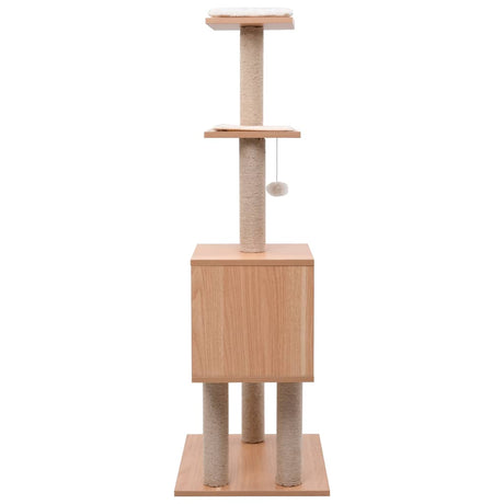 Vidaxl Cat Scratch Post avec Sisal Krabmat 123 cm