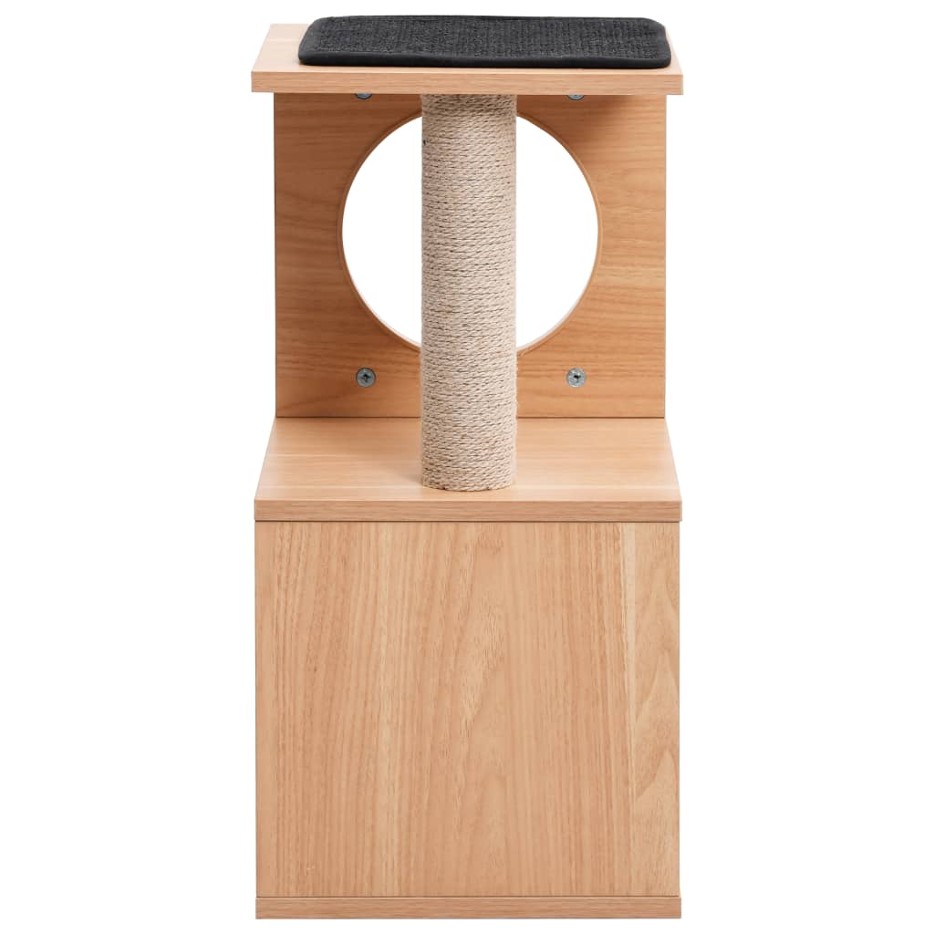 Vidaxl Cat Scratch Post avec sisal krabmat 60 cm