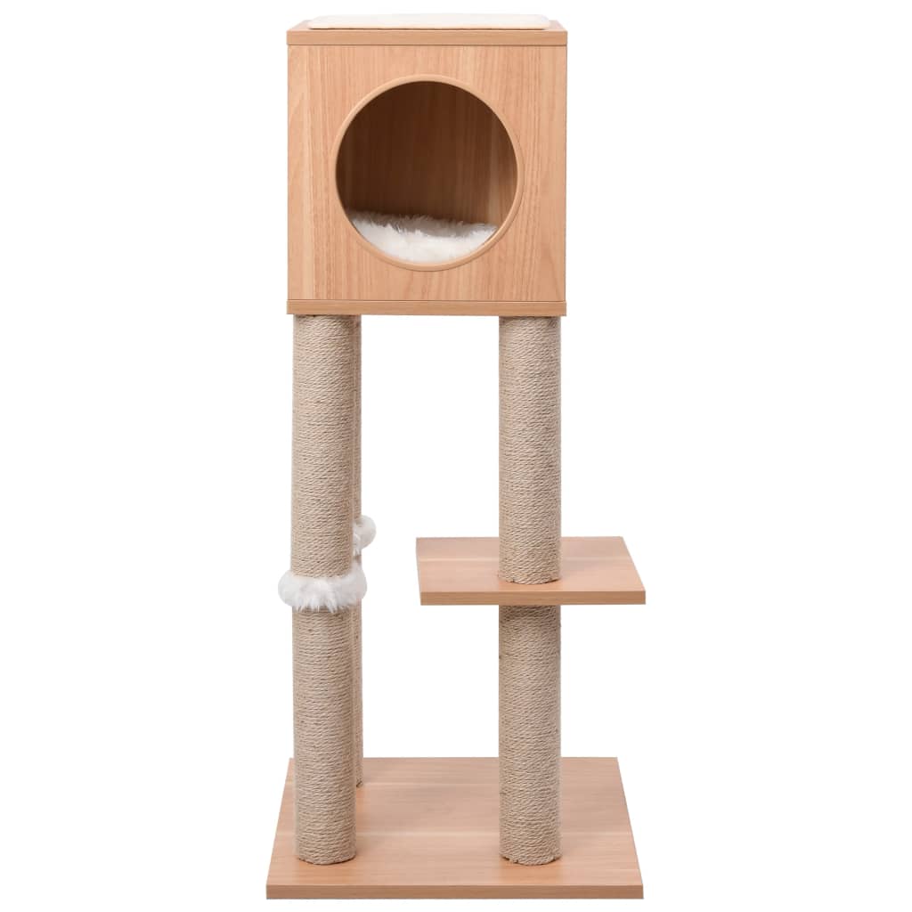 Vidaxl Cat Stracing Post avec Sisal Crab Mat 90 cm