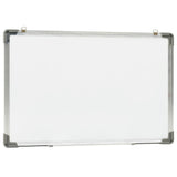 Vidaxl Whiteboard magnétique 50x35 cm en acier blanc
