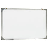 Vidaxl Whiteboard Magnetic 50x35 cm Steel White