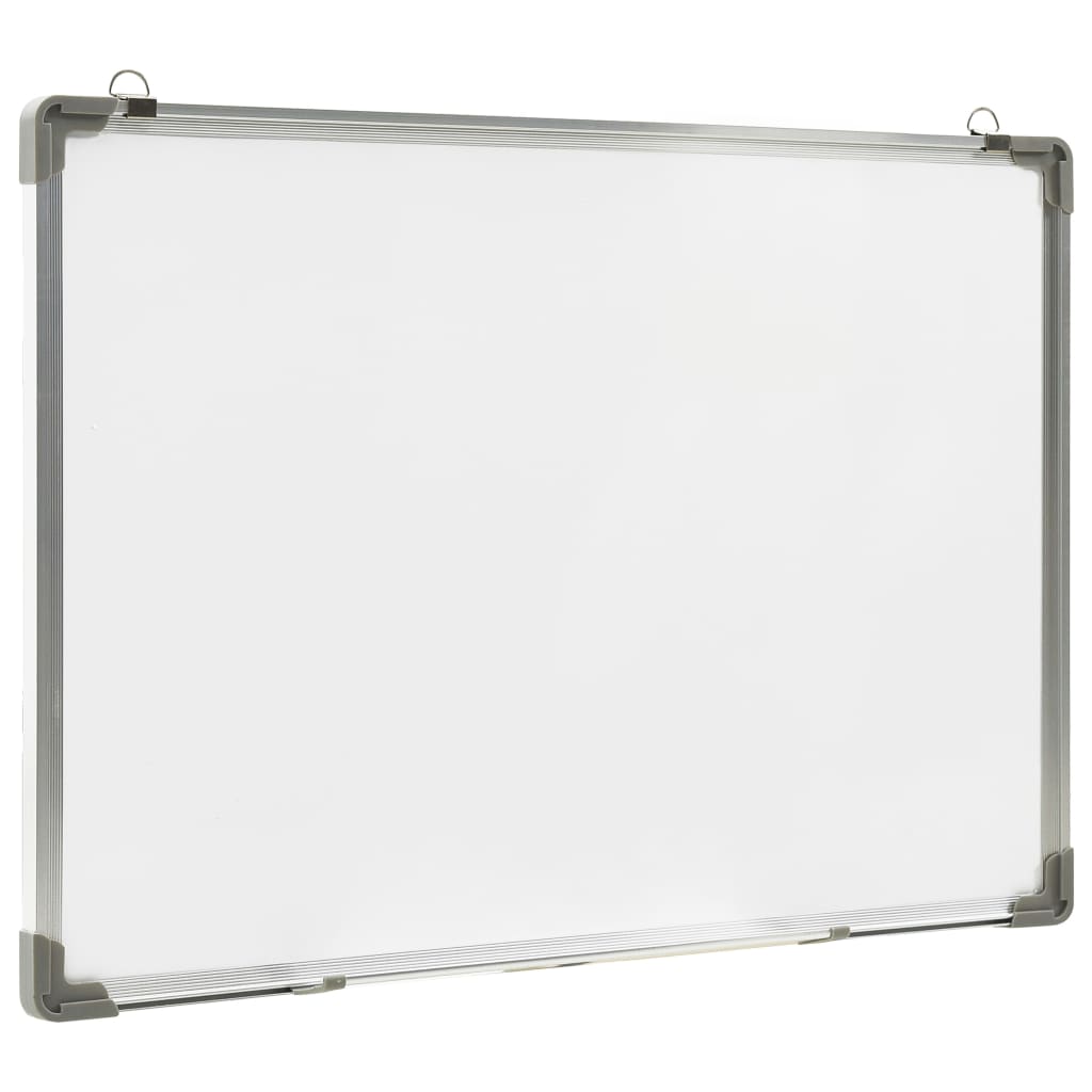 Vidaxl whiteboard magnet 70x50 cm stålvit