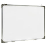 Vidaxl Whiteboard Magnetic 70x50 cm ocel bílá