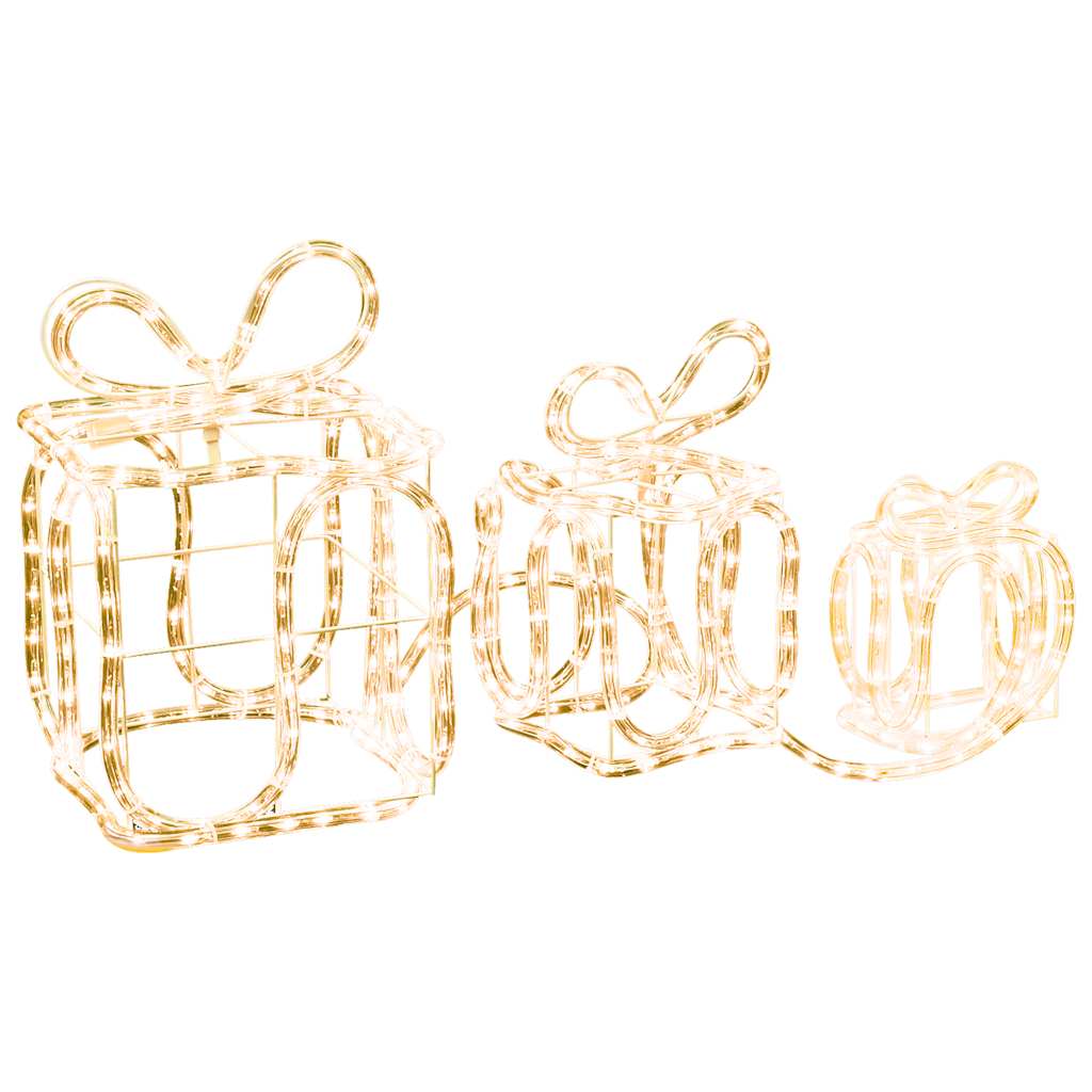 Éclairage de Noël Vidaxl pour coffres-cadeaux intérieurs et extérieurs 180 LED