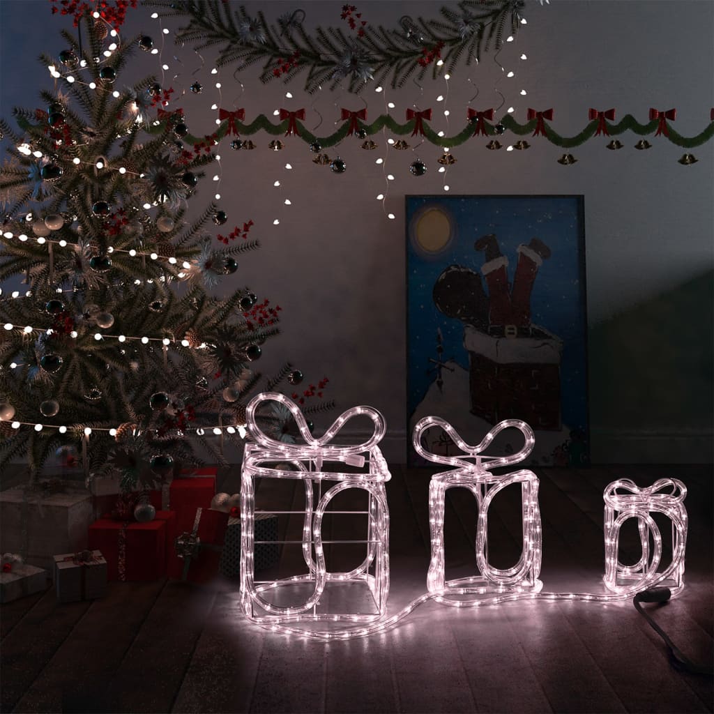 Vidaxl Weihnachtsbeleuchtung für Geschenkboxen im Innen- und Außenbereich 180 LEDs