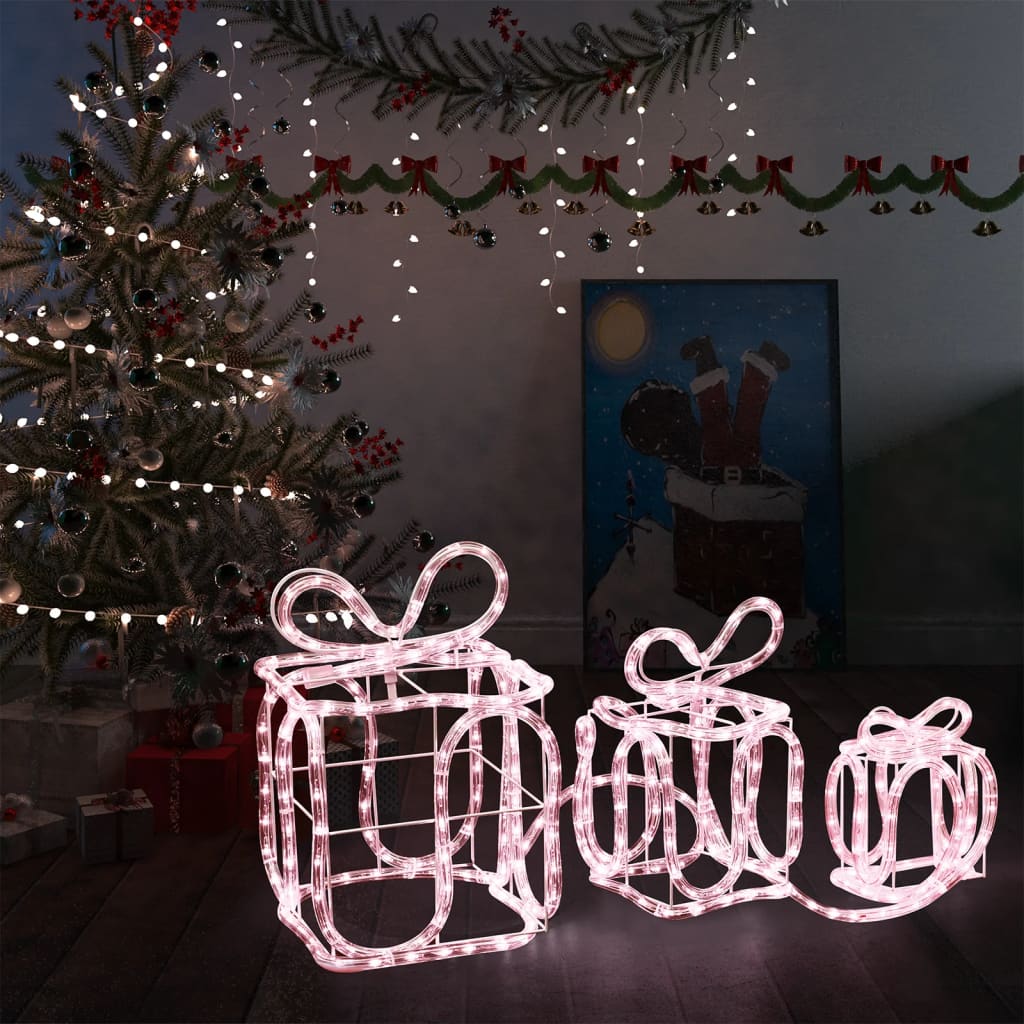 Vidaxl Weihnachtsbeleuchtung für Geschenkboxen im Innen- und Außenbereich 180 LEDs