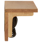 VidaXL coat rack 60x16x16 cm Solid oak