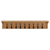 Vidaxl Mantel Rack 90x16x16 cm zolitte Oak