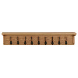 Rack de couche Vidaxl 90x16x16 cm Chêne solide
